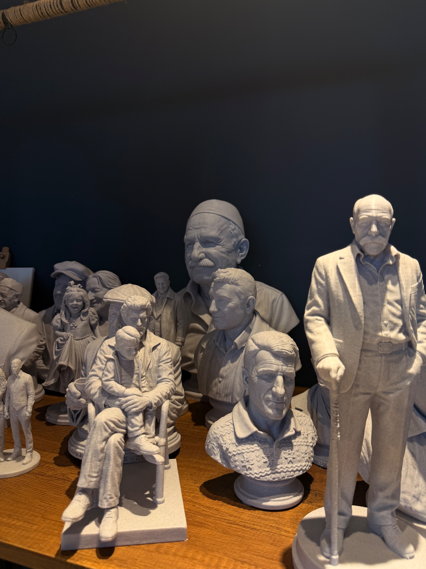 Hand-finished portrait gallery